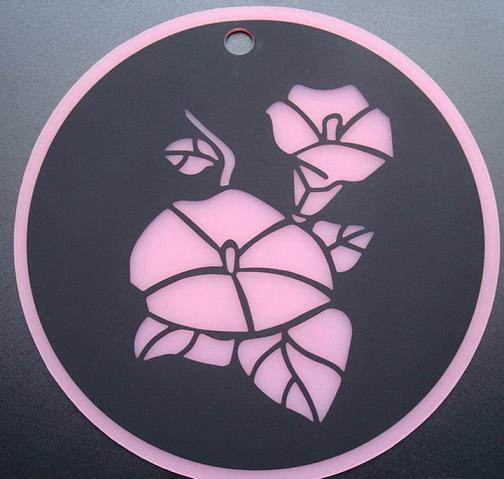 Silicone Cup Mat (TRUMPET FLOWER )
