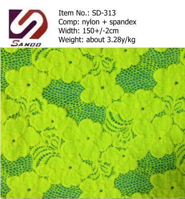 New Style Nylon Lace Fabric SD-313