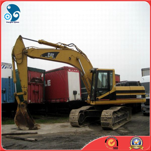 Durable-Chassis Used Caterpillar Hydraulic Crawler Excavator (330B, 1.5CBM)