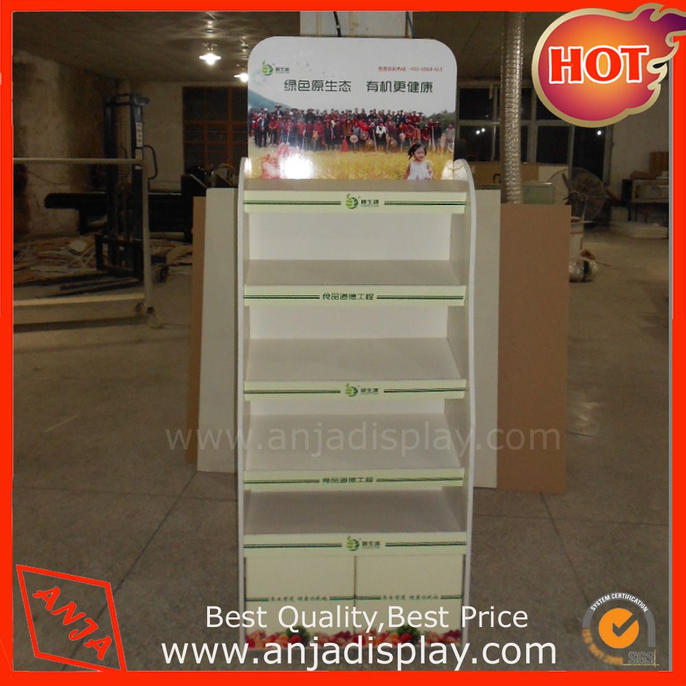 Floor Food Display Counter Food Display Rack