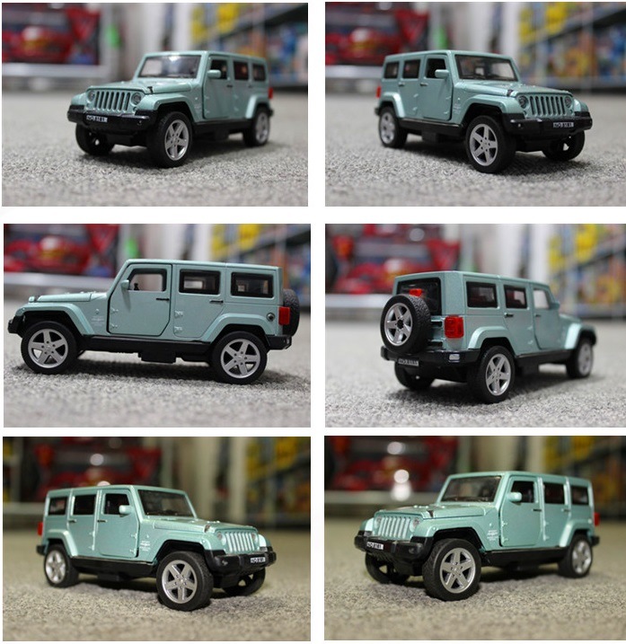 China Factory Wholesale 1/32 Scale Jeep Diecast Car