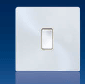 British Standardscrewless Range 3 Gang 2 Way Light Switch