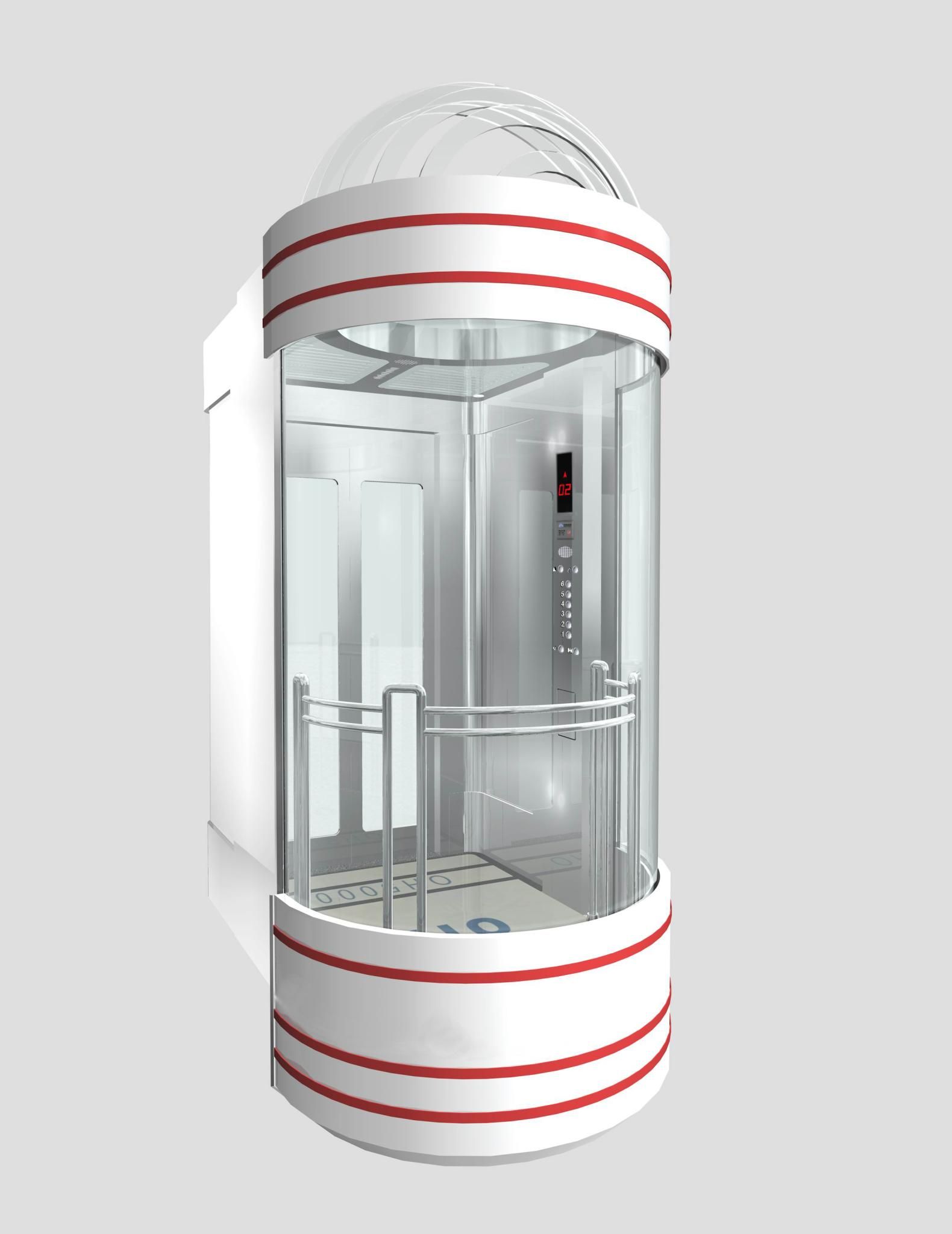Oria Glass Elevator for Sightseeing Spacious Observation Elevator/ Sightseeing Elevator/Panoramic Elevator Sc-14