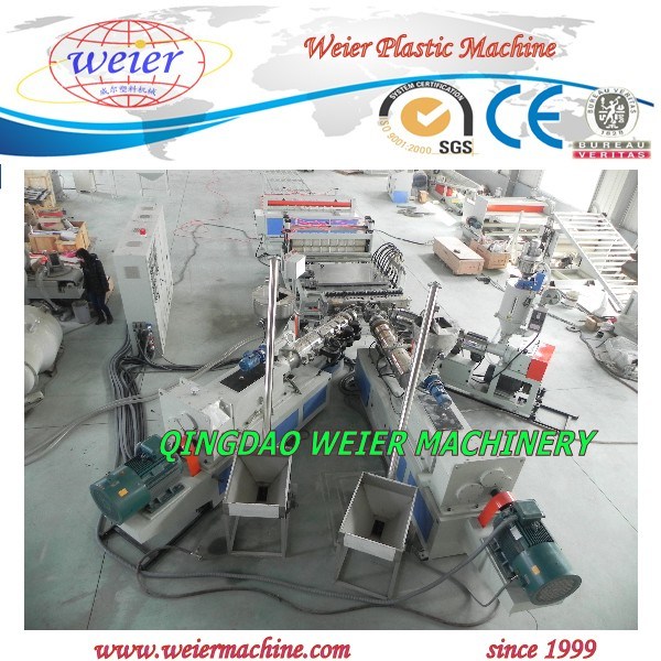 4 Layers of PVC UPVC Corrugated Roofing Tiles Machinery