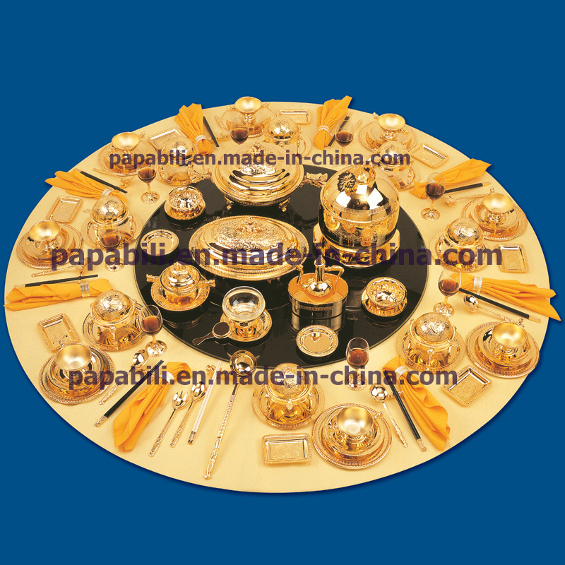 Gold Hotel Kitchenware Tableware Dinnerware 18