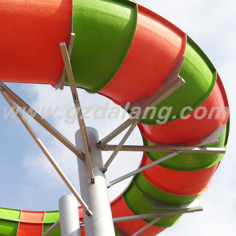 Python Water Slide with Skin Raft