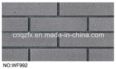 Gray Plain Clay Split Tile