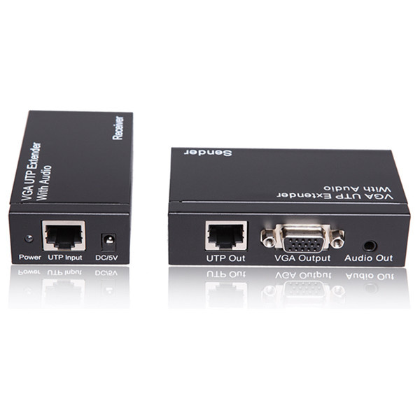 VGA Splitter 1X1 UTP Extender 300m with Audio Petves