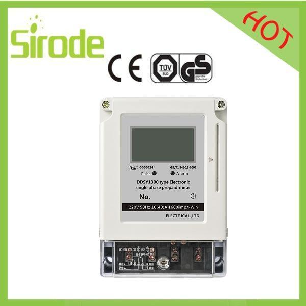 Ddsy794 Type Single-Phase Electronic Prepaid Energy Meter