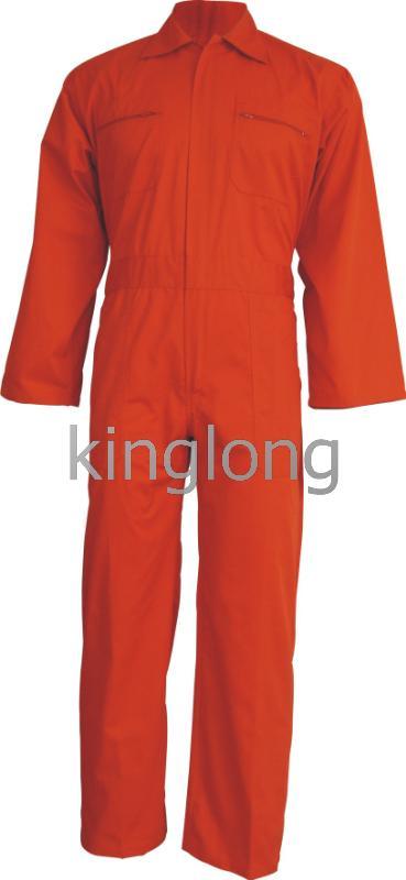 High Quality Work Safety Fire Resistance Coveralls / Boilersuit