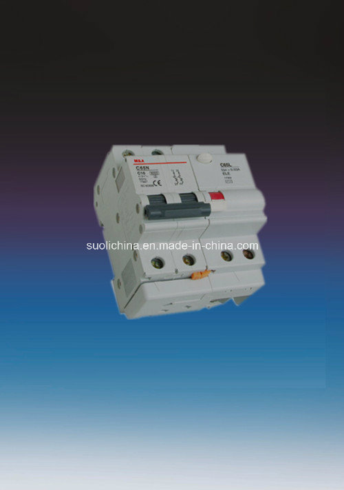 C65nle Residual Current Circuit Breake with Over Current Protection