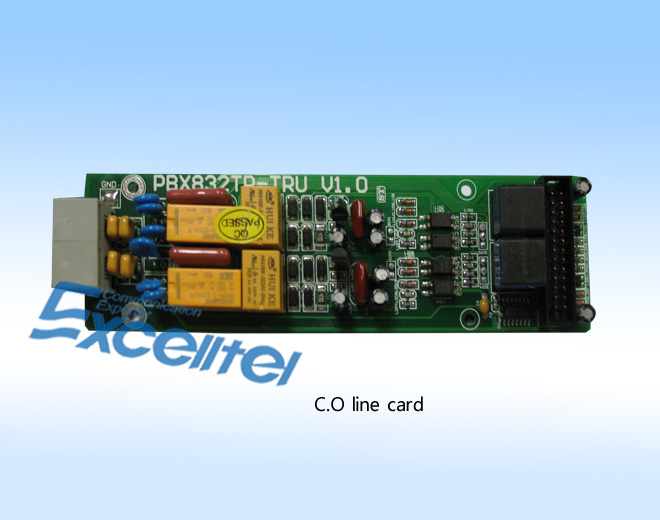 C. O Line Card (CDX-TP832 Series)