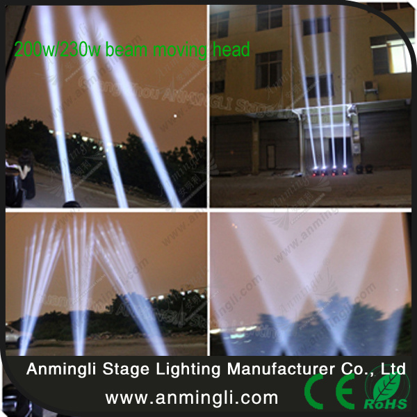 200W Sharpy Light Stage Lighting