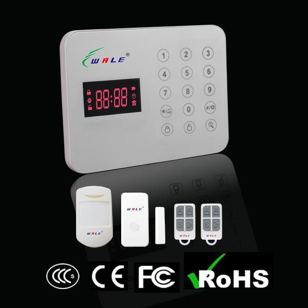 Multi-Language Touch Keypad PSTN Wireless Alarm System