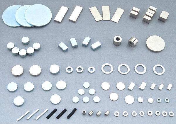Different Shapes of Permanent NdFeB Magnet