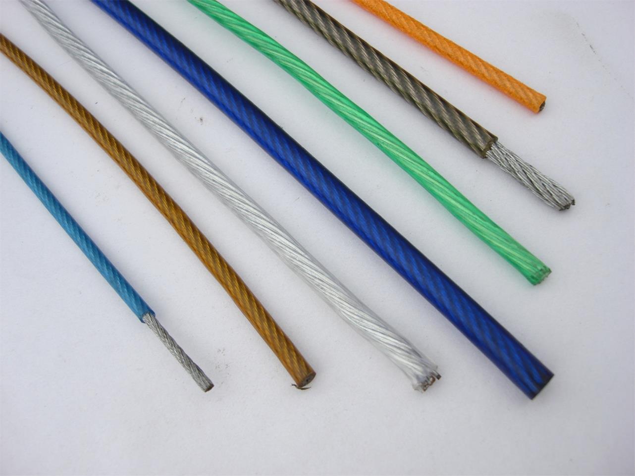 Plastic - Coated Stainless Steel Wire Rope (GS-011)