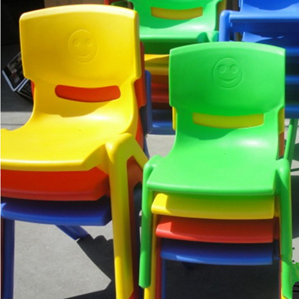 Plastic Furniture Kindergarden Kids Stool Stackable Children Chair