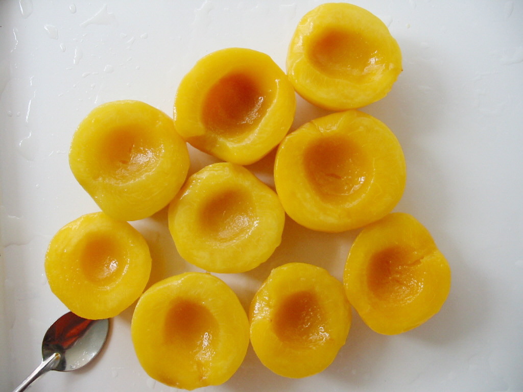 Canned Fruit Canned Peach Canned Yellow Peach