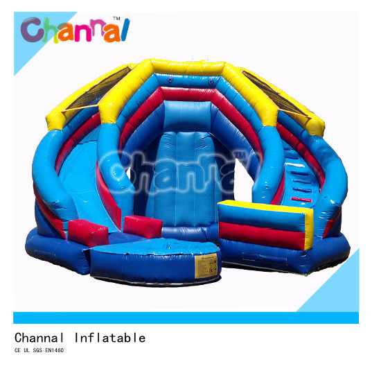 Curve Splash Wet or Dry Slide/ Inflatable Fun Slides Bsl003