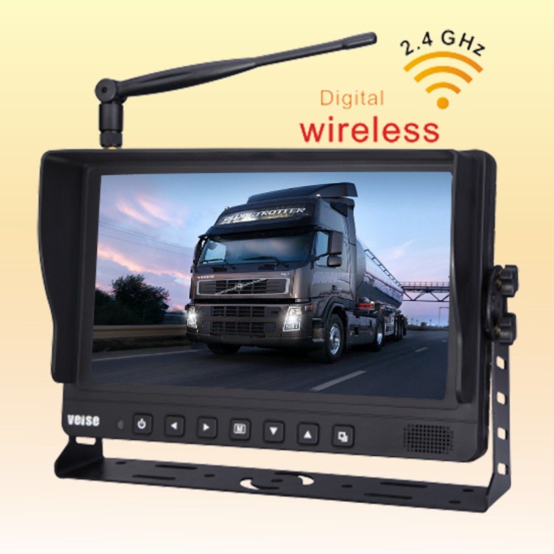 Reversing Camera System for Grain Cart, Horse Trailer, Livestock, Tractor, Combine, RV - Universal, Weatherproof Cameras for John Deere