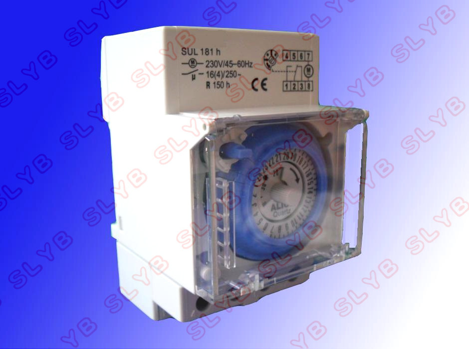 SUL 181H 24 Hours Mechanical Timer Rail-DIN/Time Switch