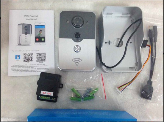 WiFi Based Infrared Detecting Doorbell with Wide View Angle and Clear Image Display