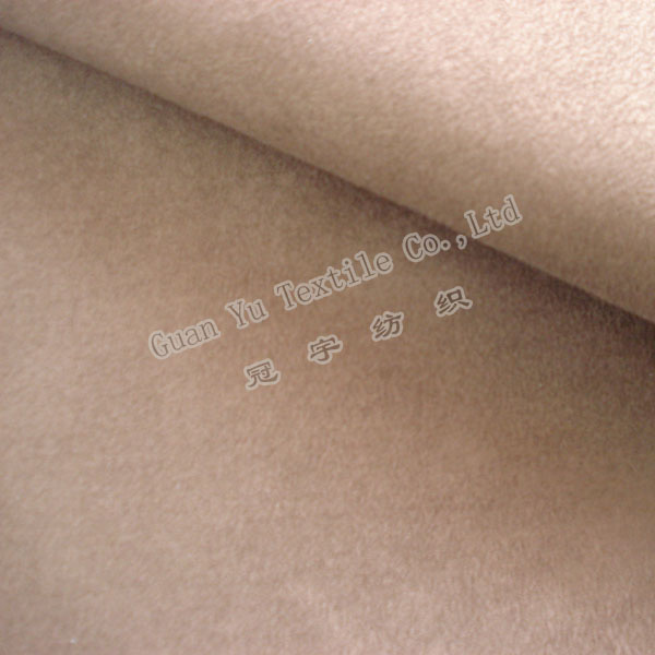 Decorative Cloth Home Textile Polyester Suede Fabric Sofa (G644-04)