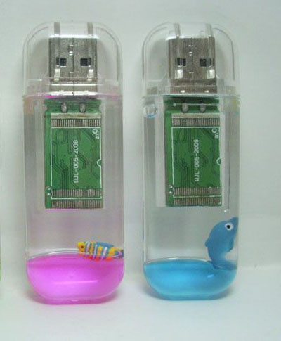 Liquid / Aqua USB flash disk