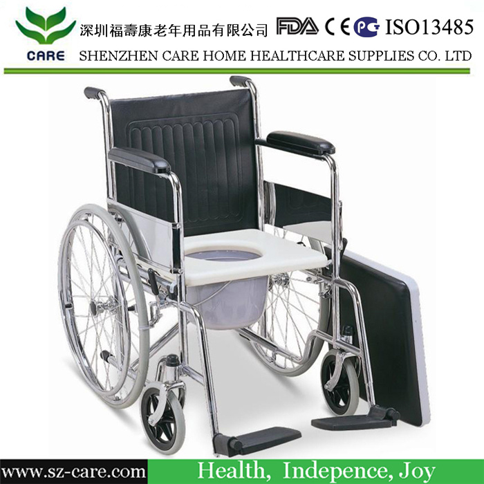 Commode Wheelchair for The Disabled and Elder
