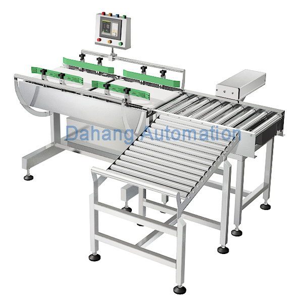 Canned Fish Check Weigher with Reject Arms