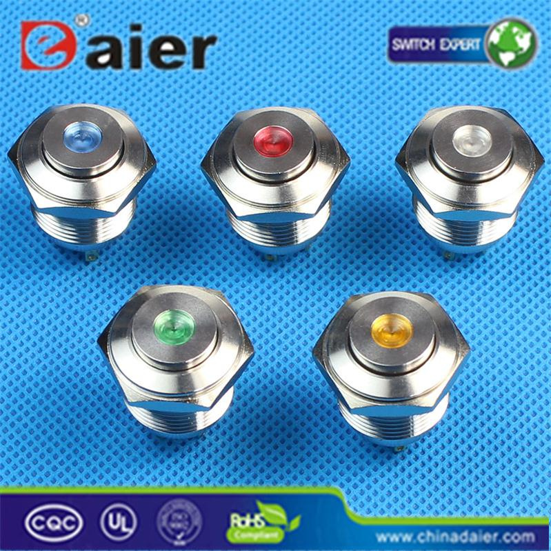 Electric IP65 Illuminated Panel Push Button Switch (GQ16H-10DM)