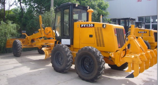165HP Motor Grader Py165c Cummins Engine with Low Price