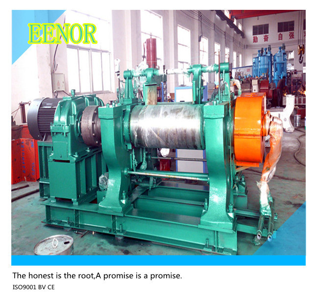 Fine Quality Rubber Open Mixing Mill Machinery / Reclaimed Rubber Making Plant / Rubber Open Mixing Mill Machinery