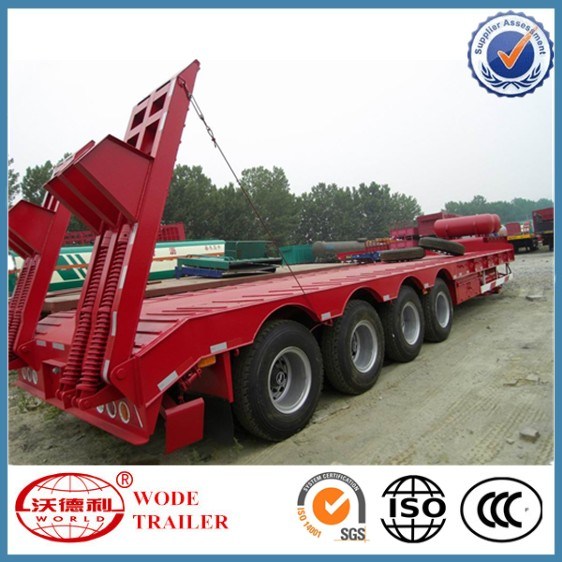 High Quality Widely Used Low Bed Truck Semi Trailer