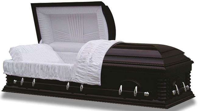Solid Wood Custermized American Casket