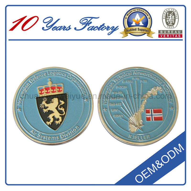 Customized Soft Enamel Souvenir Challenge Coin