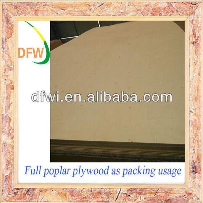 Full Poplar Plywood as Packing Usage