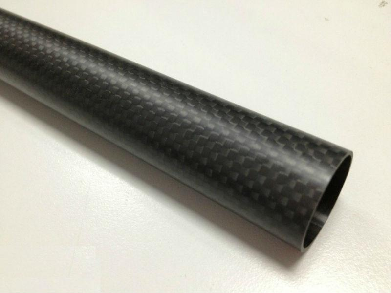 3k Plain Weave Carbon Fiber Tubes with Matte Surface