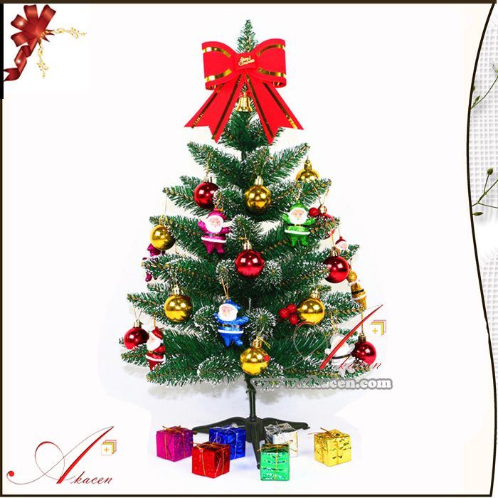 60cm Christmas Pine Tree Decrotation Ornament with Solid Legs