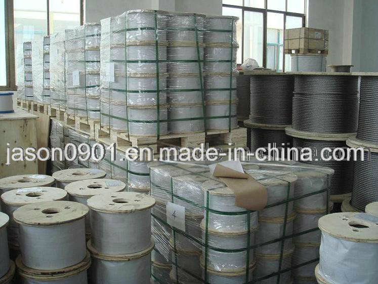 7*7 1.5mm High Flexibility Wire Rope for Window Regulator