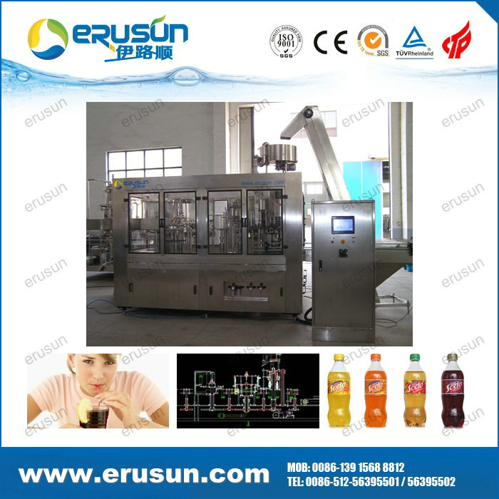 Automatic 3-in-1 Filling Machinery for Coca Cola