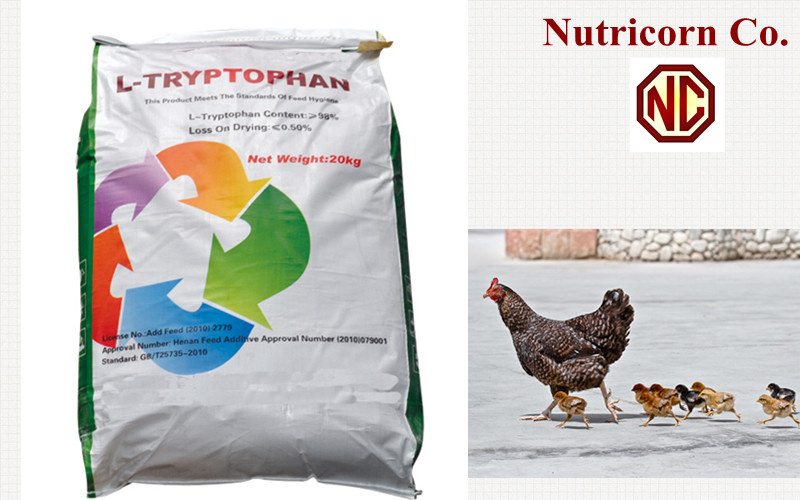 98.5% L-Tryptophan/Threonine/Methionine Feed Additive