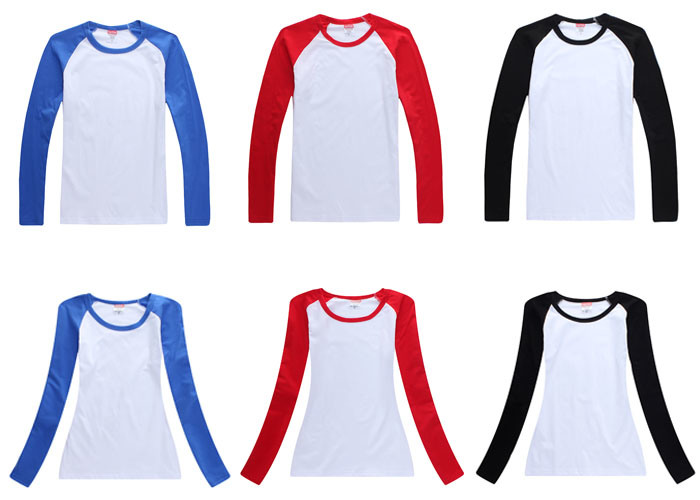 Free Sample! ! High Quality Sublimation Long Sleeve T Shirt
