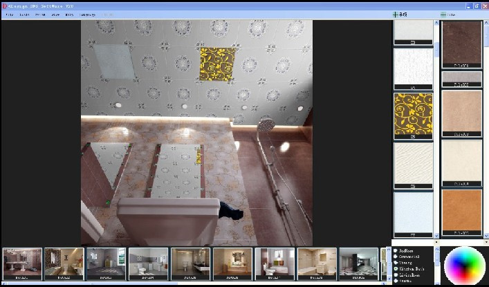 4design Software for Ceiling Effect Rendering