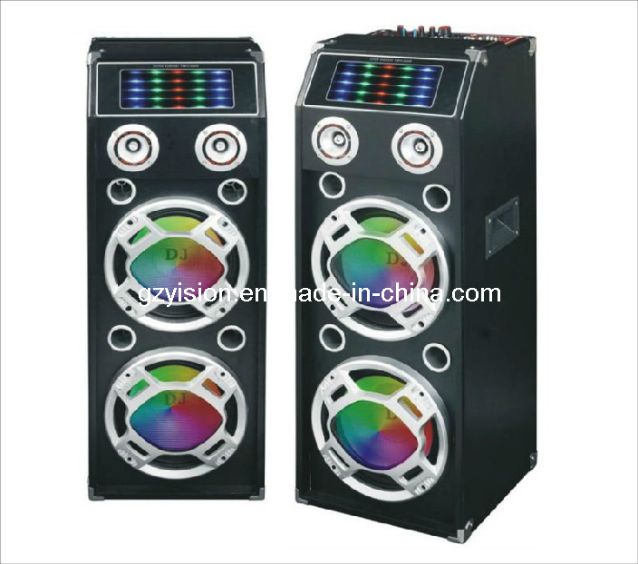 Stage Sound Box with LED Light (2224FM)