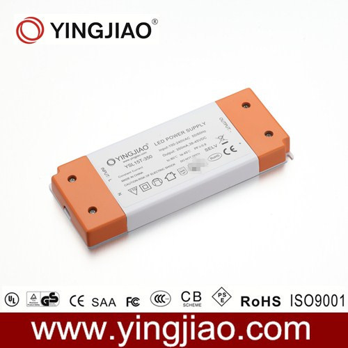 15W 12V/24V Constant Voltage LED Power Adpter with Ge UL FCC