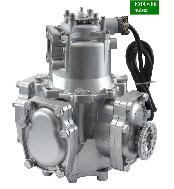 Flow Meter with Pulser for Gas Station