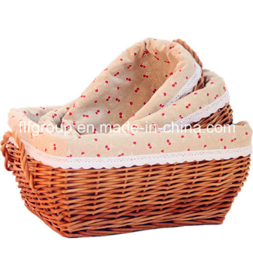 Full Handmade Special Natural Storage Wicker Basket