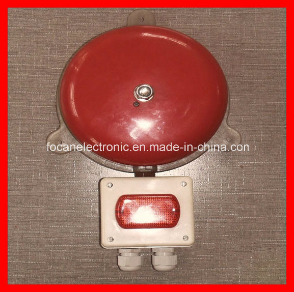 Electric Fire Alarm Bell with Indicator Light