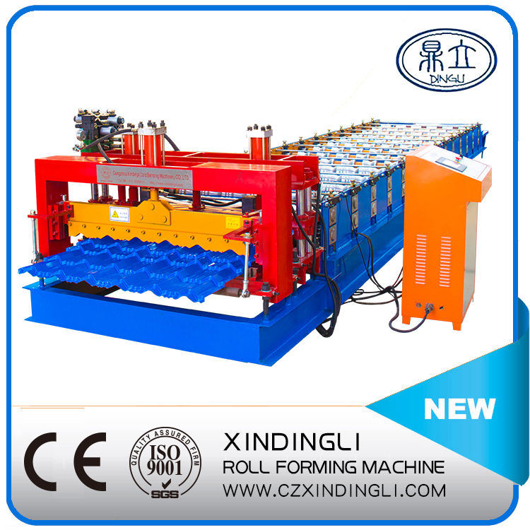 High Quality Glazed Roof Tile Roll Forming Forming Machinery
